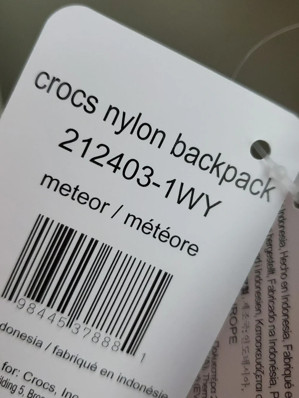 Crocs Nylon Backpack
